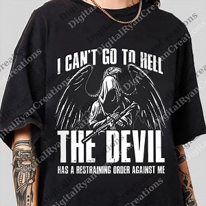 I Can't Go to Hell the Devil Png, Humor Graphic Digital, Devil Png, Funny Png, Hell Png - Etsy