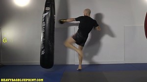 35K views · 777 reactions | This Muay Thai kick combo utilizes the front teep to drive the heavy bag (or opponent) back to step up and deliver a powerful switch roundhouse kick. If this kicking combination is done with solid technique, you are much more likely to land it and avoid taking any damage. youtube.com/MuayThaiGuy13 | Muay Thai Guy | Facebook