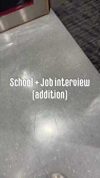 Day in the life as a upcoming artist (High School + Job interview) #artistprocess #backgroundpaint