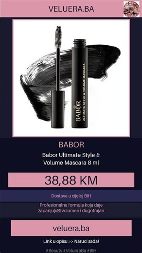 Babor Ultimate Style & Volume Mascara - Savršene Trepavice za Svaki Dan! 💫