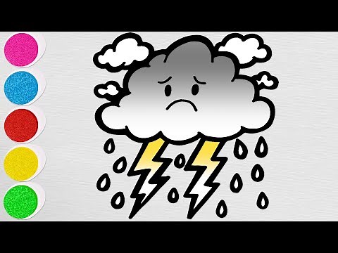 How to Draw Storm Clouds | Easy Step-by-Step Tutorial