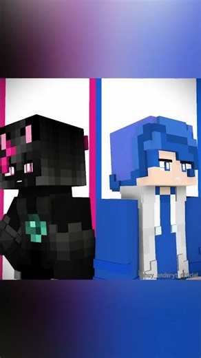 Sugar Crash Couple NEW (Huy Ender Girl & Huy Noob) | Minecraft Animation (Mine-Imator)