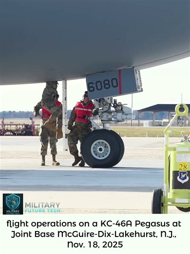 U.S. Air Force KC-46A Pegasus Prepare and Takeoff