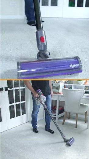 The Dyson V8 Plus ALMOST makes vacuuming fun again!