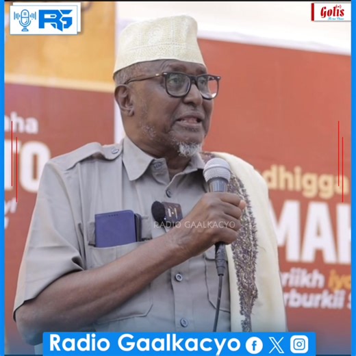10K views · 147 reactions | Nabadoon Gaani "Somaliya ninkii jaan qabsada waa kaligii talis noolasha cadow ku ah marka ugu danbaysa dadkuu cunayaa.." | Radio Gaalkacyo | Facebook