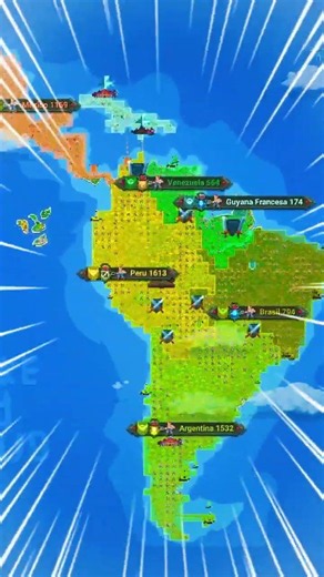 LATAM AT WAR #worldbox