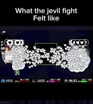 Completely Normal jevil fight #deltarune #jevil #2020 #spade