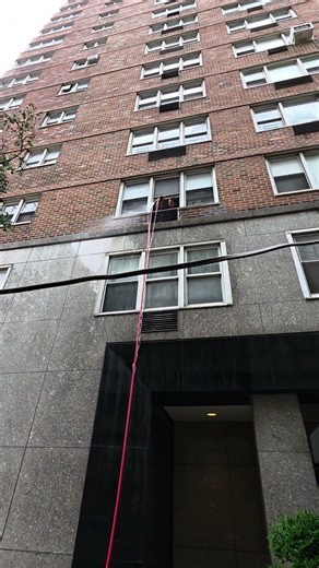 water testing a leaking window.