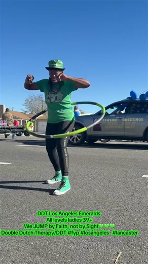 DDT Los Angeles Emeralds All levels ladies 39+We JUMP by Faith, not by Sight💚💚💚