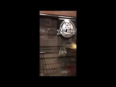 Pit Boss Pro Series 4 Vertical Smoker Initial Burn