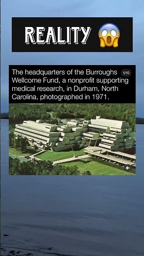 Burroughs Wellcome Fund HQ (1971) 😳 A Look at Medical Research History #History #Shorts #ViralShort