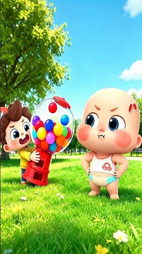 การแบ่งปันคือความสุข | เพลงเด็ก | การ์ตูนเด็ก | เบบี้บัส | Kids Cartoon | BabyBus #shorts