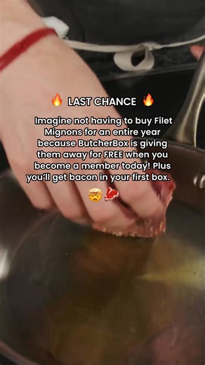 🚨Last Chance!🚨Get FREE 100% Grass-Fed, Grass-Finished Steaks for a YEAR Bacon in your first box and save up to $932* when you sign up with ButcherBox. | ButcherBox