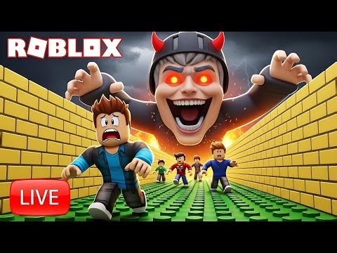 🔴LIVE: I Tried the Ultimate Brainrot Color Bridge Challenge in ROBLOX Day 12