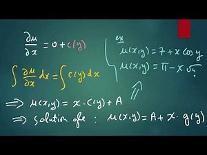 Partial Derivative Equations (7)/ Solve the simplest PDEs