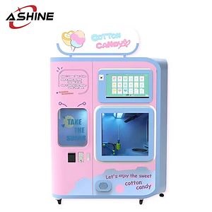 [Hot Item] Professional Commercial Snack Cotton Candy Machine in Square and Cinema