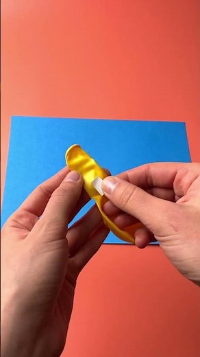 Balloon drawing technique 🎈🎨 Kids learn creativity with arts & crafts #forkids #learning
