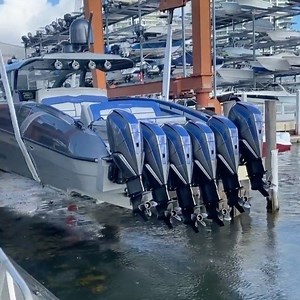 16K views · 729 reactions | The business end of this 60’ Pied-A-Mer; 2,700HP to blastoff #midnightexpressboats | Midnight Express Powerboats | Facebook