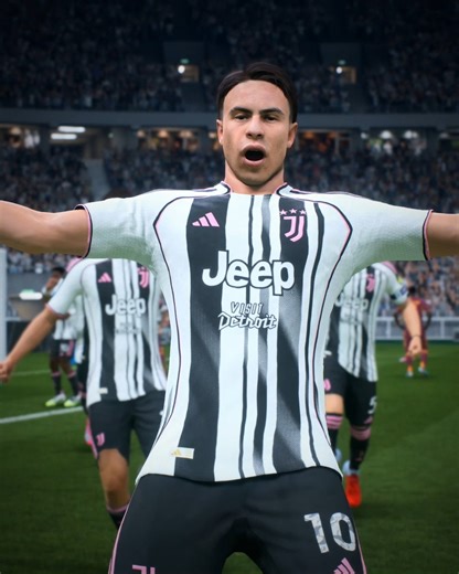 Ready to wear the black and white? Step onto the pitch and play Juventus in Kick-Off Mode for free in EA SPORTS FC 26 SHOWCASE*. *Requires persistent internet connection & EA account | Juventus