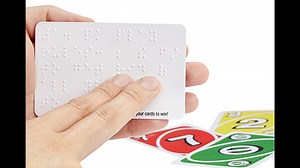 Mattel releases a braille version of UNO