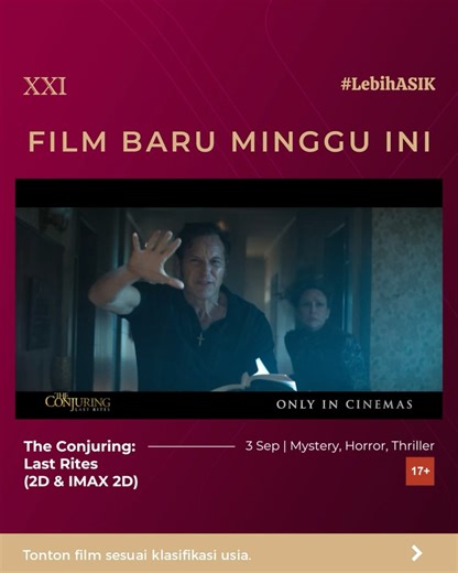 22K views | Cinema XXI on Reels | Facebook