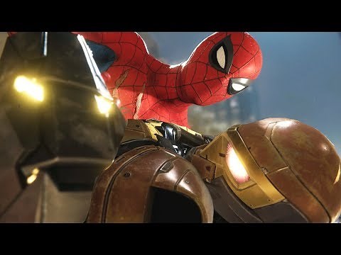 Spider-Man PS4: Shocker Chase Scene, Boss Fight - Shocker Robs a Bank! Spectacular Difficulty