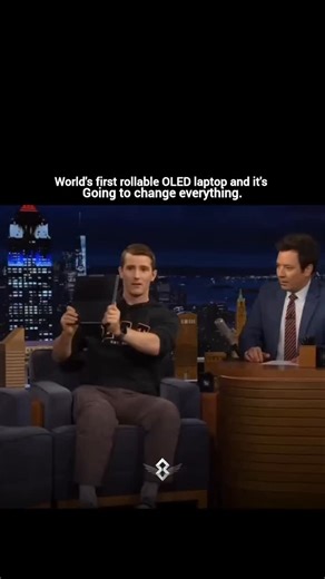 BUSINESS | ENTREPRENEUR on Instagram: "Linus Tech Tips showcased a Lenovo laptop on Jimmy Fallon that almost feels unreal — a rollable OLED display that expands with the press of a button. Closed, it’s a standard 14-inch notebook. Trigger the mechanism and the screen rises vertically into a taller, more productive workspace. It’s the first commercially available laptop of its kind, signaling the direction personal computing is headed: adaptive hardware, dynamic screens, and devices that shift in