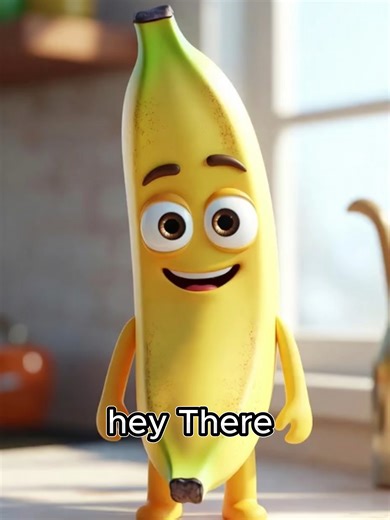 What if your banana could talk? 🍌✨ Meet the tiny curved superhero packed with potassium, natural energy, and tummy-friendly fiber! In this fun 3D Pixar-style animated short, our cheerful banana explains why it’s one of the healthiest snacks you can grab every day. 💪 Helps your muscles ⚡ Boosts natural energy 😊 Supports happy digestion Healthy has never been this fun! #TalkingFruit #BananaPower #PixarStyle #3DAnimation #HealthyFacts #YouTubeShorts #FunLearning #AnimatedShort