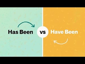 Has Been vs Have Been | Easy Explanation with Examples | English Grammar Lesson