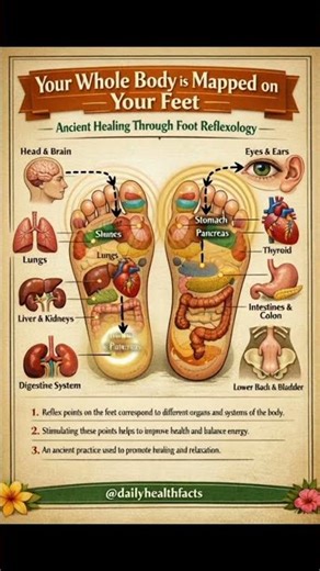 Your Whole Body Is Hidden in Your Feet 🦶 | Ancient Foot Reflexology Explained