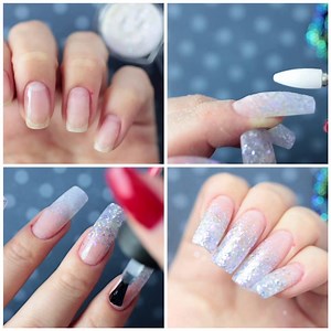 245K views · 1.6K reactions | Add length & glam to your nails using dual forms | MetDaan Nails | Facebook
