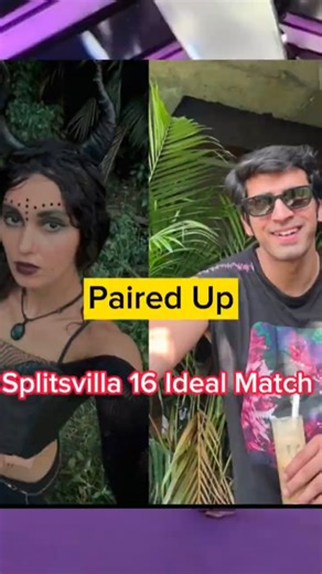 Splitsvilla 16 First Ideal Match #shorts #shortsfeed #splitsvilla16