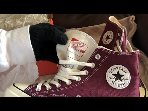 Classic High Tops | Converse Chuck Taylor 70 - Dark Burgundy (Unboxing and On-Feet)