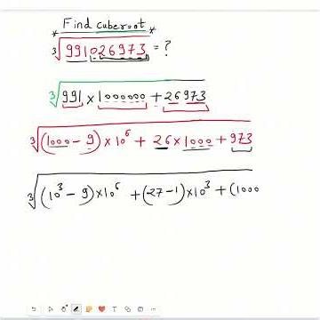 Find cube root | Math Olympiad Question