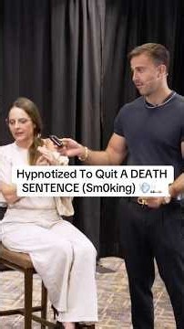 Most people can’t quit 💨 but hypnosis is INSTANT #hypnosis #hypnotherapy #hypnotist
