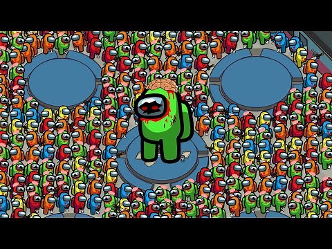 AMONG US, but with 1001 Zombies. All Zombie videos | ACGame Let's Play