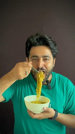 Maggi Eating Challenge ASMR 😁 #asmr #maggi #asmreating #satisfying