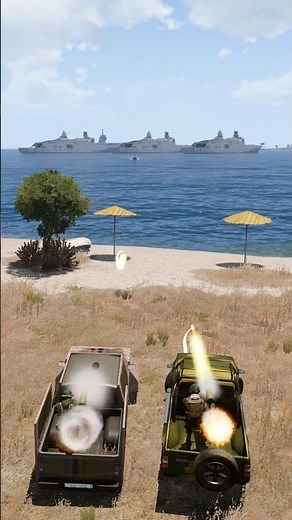 Simulating how Metz operates in naval engagements #simulation #dcs #military #arma #army #shorts