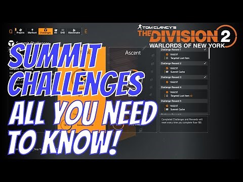 The Division 2 | Summit Challenges