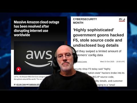 Cyber Report Daily News - 10/21/2025 - Internet Shuts Down as AWS Fails + State Hackers Breach F5