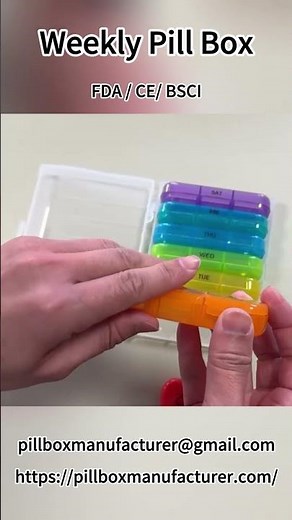 This Pill Organizer Solves the Medication Mix-Up Problem #health #gadget