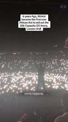 Wizkid Makes History Selling out 20k Capacity O2 Arena in London