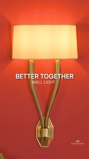 43 reactions | Illuminate your space with statement wall lights that exude elegance and grandeur. Visit our stores, shop online, or call us toll-free at 1800-1030054. | The White Teak Company | Facebook