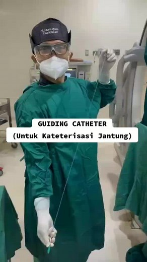 Guiding catheter (untuk kateterisasi jantung)