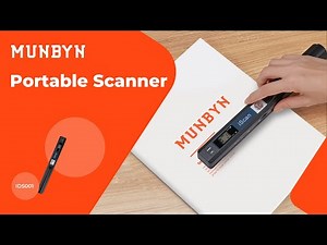MUNBYN IDS001 Portable Document Scanner