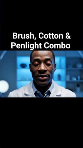 “Doctor Face Mapping ASMR — Brush, Cotton & Penlight Combo | No Talking”