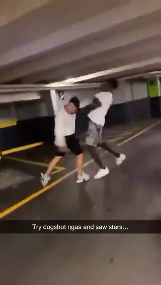 Kept swinging wild and got KO. Some say the KO was a Cheap shot