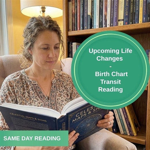 Upcoming Life Changes | Birth Chart Transit Reading - Etsy