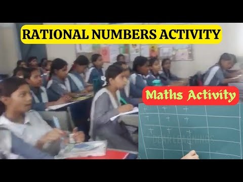 Maths Activity | Rational Number Activity | Fun Maths Activity | Rational Numbers #maths #activity