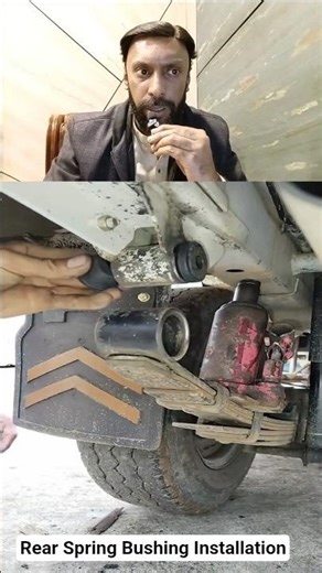 Quick & Easy Way to Install Rear Spring Bushings! #shorts